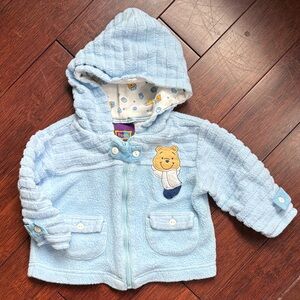 Blue Hooded Jacket Winnie the Pooh